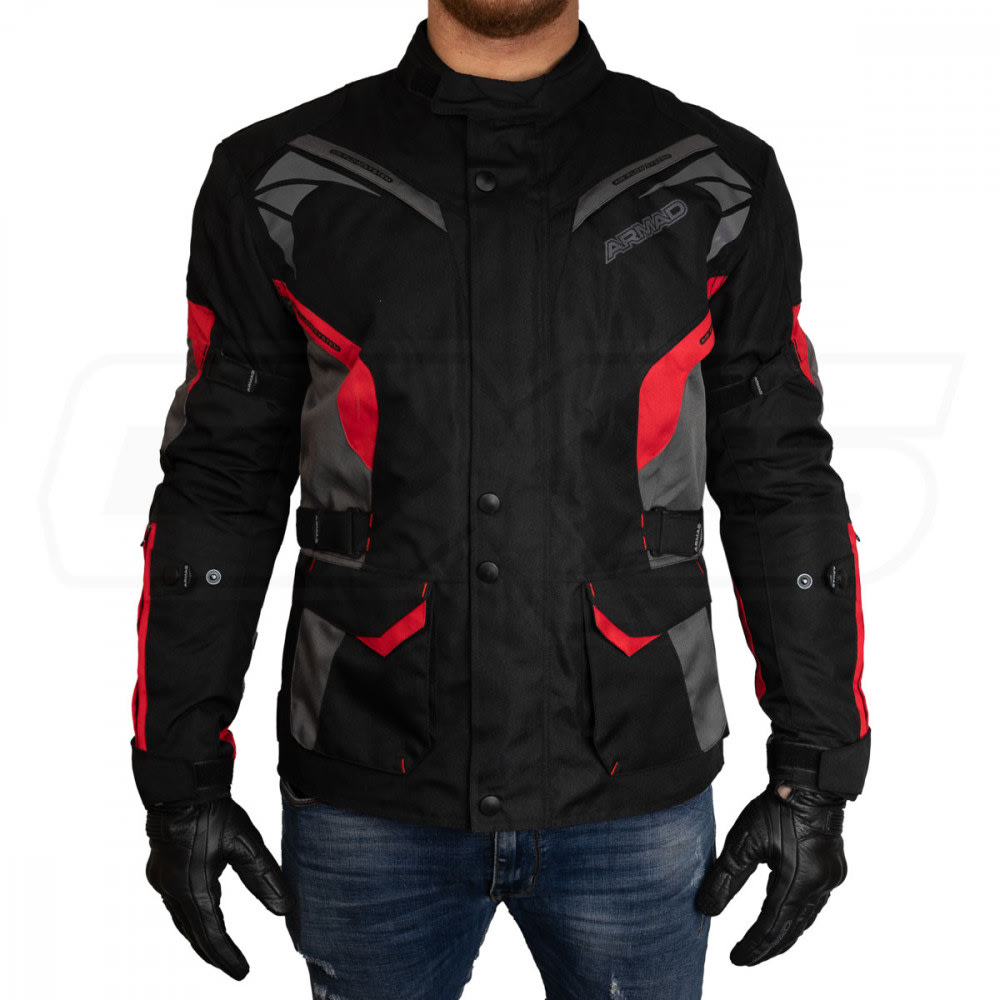 Chaqueta para moto armad gear mavrik impermable1