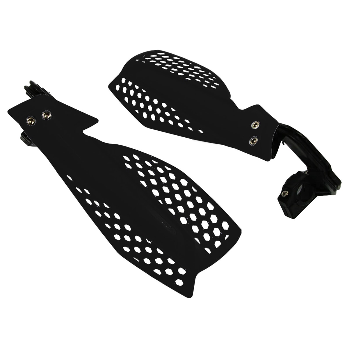 SET DE CUBRE PUÑOS FLOTANTES PARA MOTO HSW18 NEGRO/BLANCO1