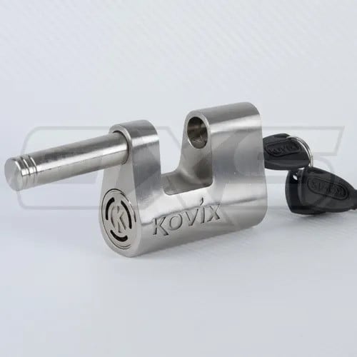 Candado Kovix Kbl16 Con Alarma Para Cadenas Y Portones Acero4