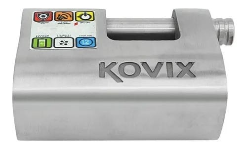 Candado Kovix Kbl16 Con Alarma Para Cadenas Y Portones Acero3