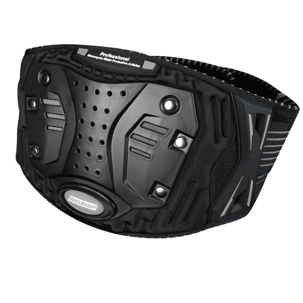 Faja para moto con protecciones rigidas ones again WT011