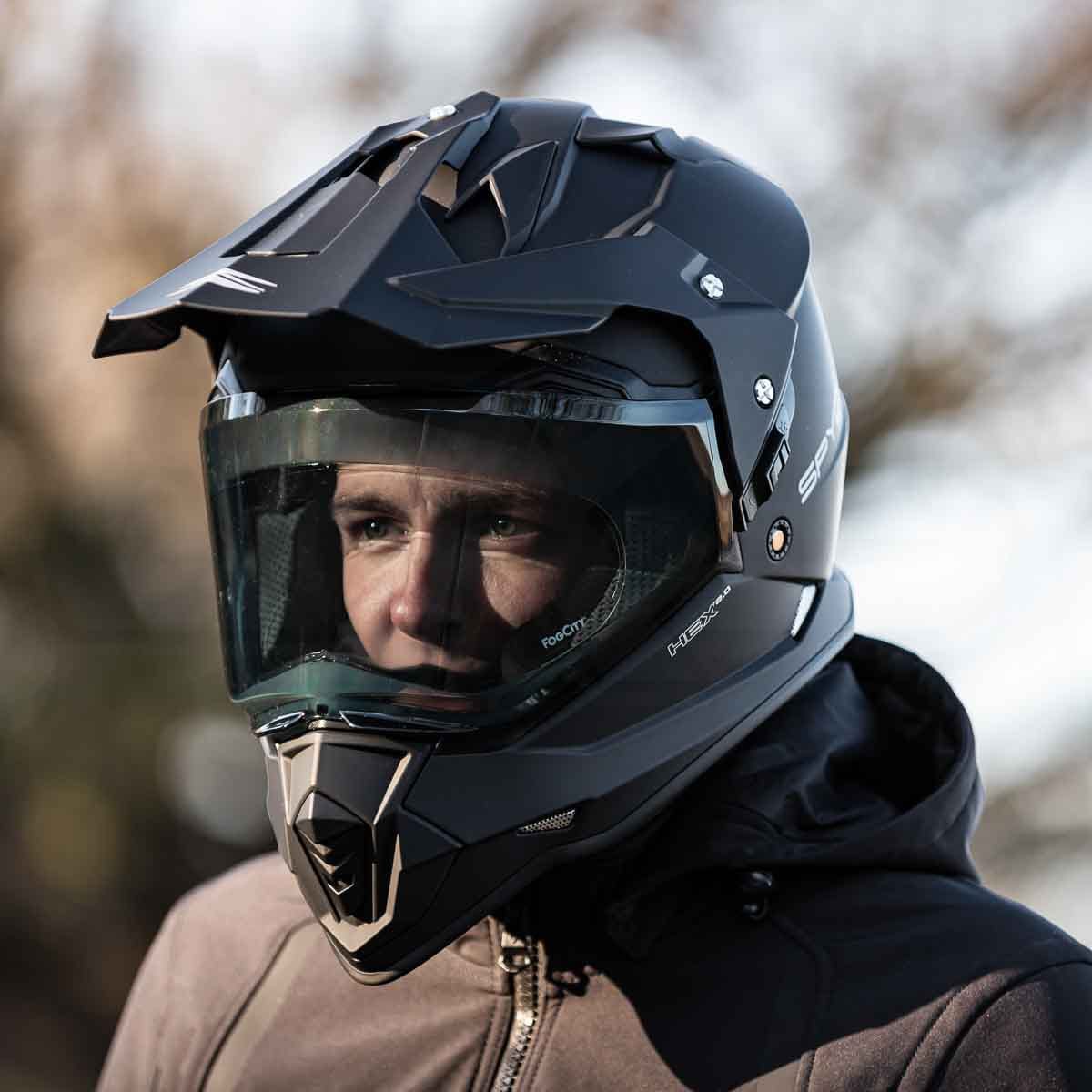 Lamina fogcity easy enduro anti empañamiento para casco moto universal2