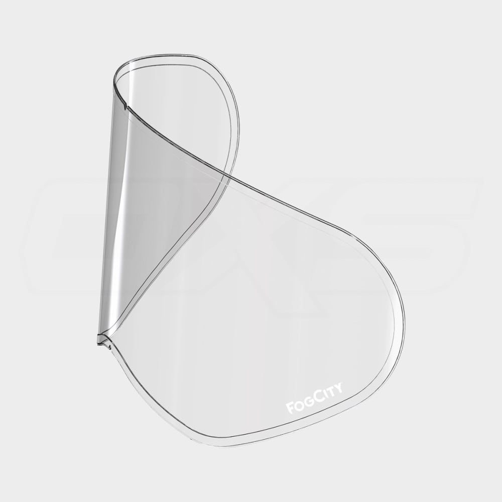Lamina fogcity easy enduro anti empañamiento para casco moto universal1