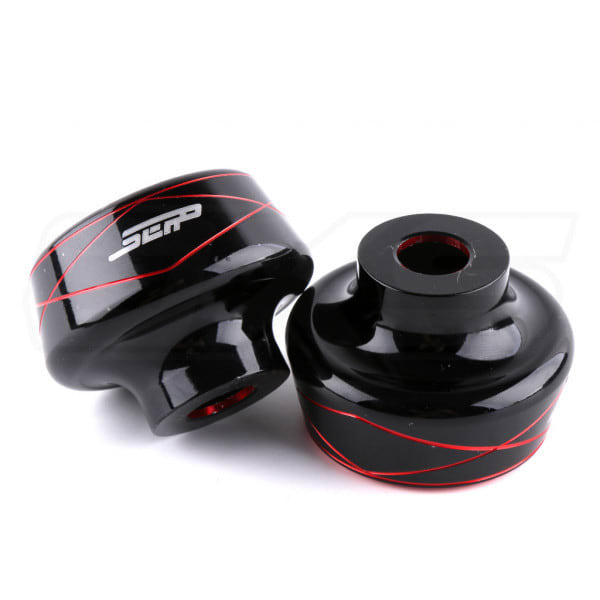 Set de sliders para rueda delantera moto sep aluminio 8mm2