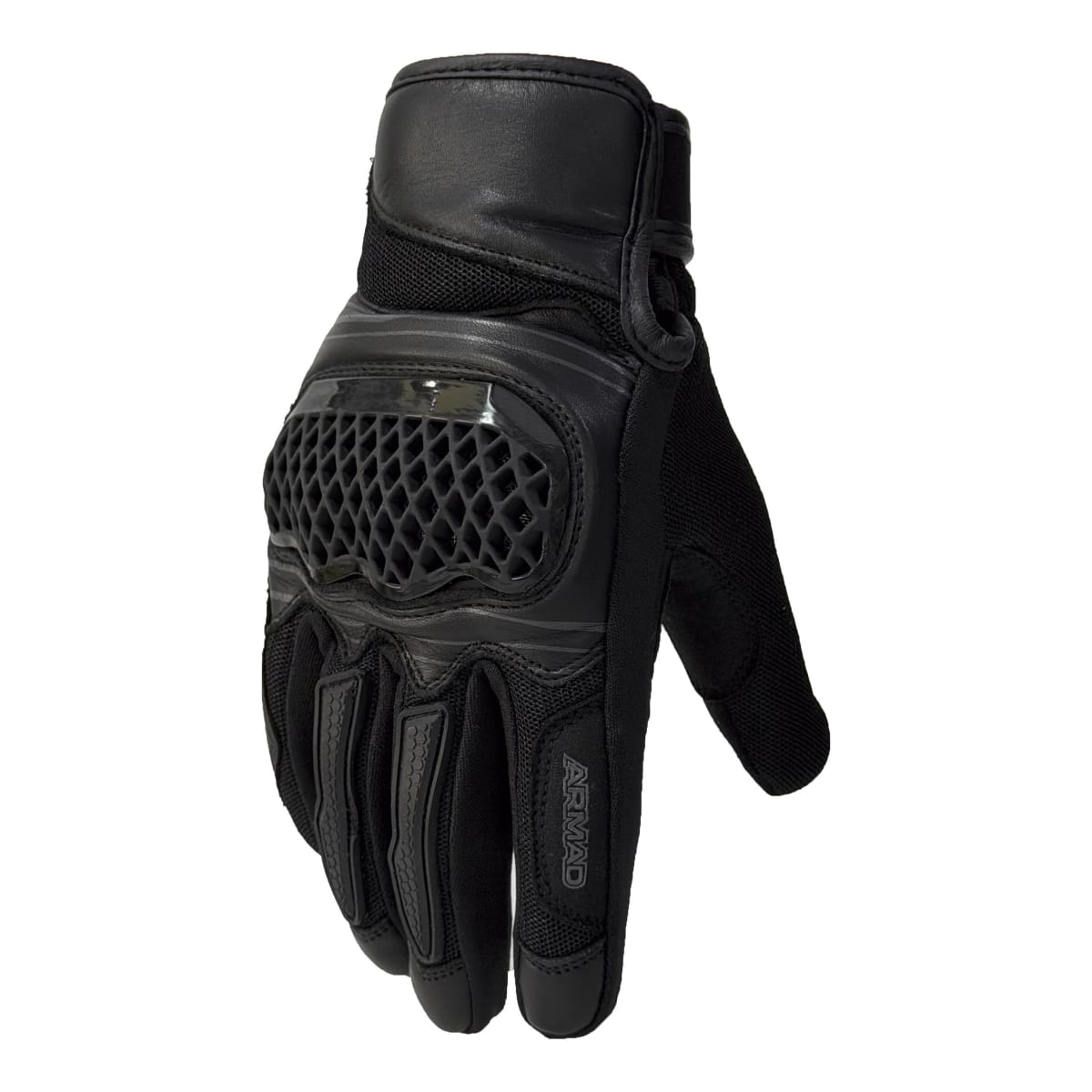 Guantes Para Moto Armad Gear Lace up Touch Protecciones2