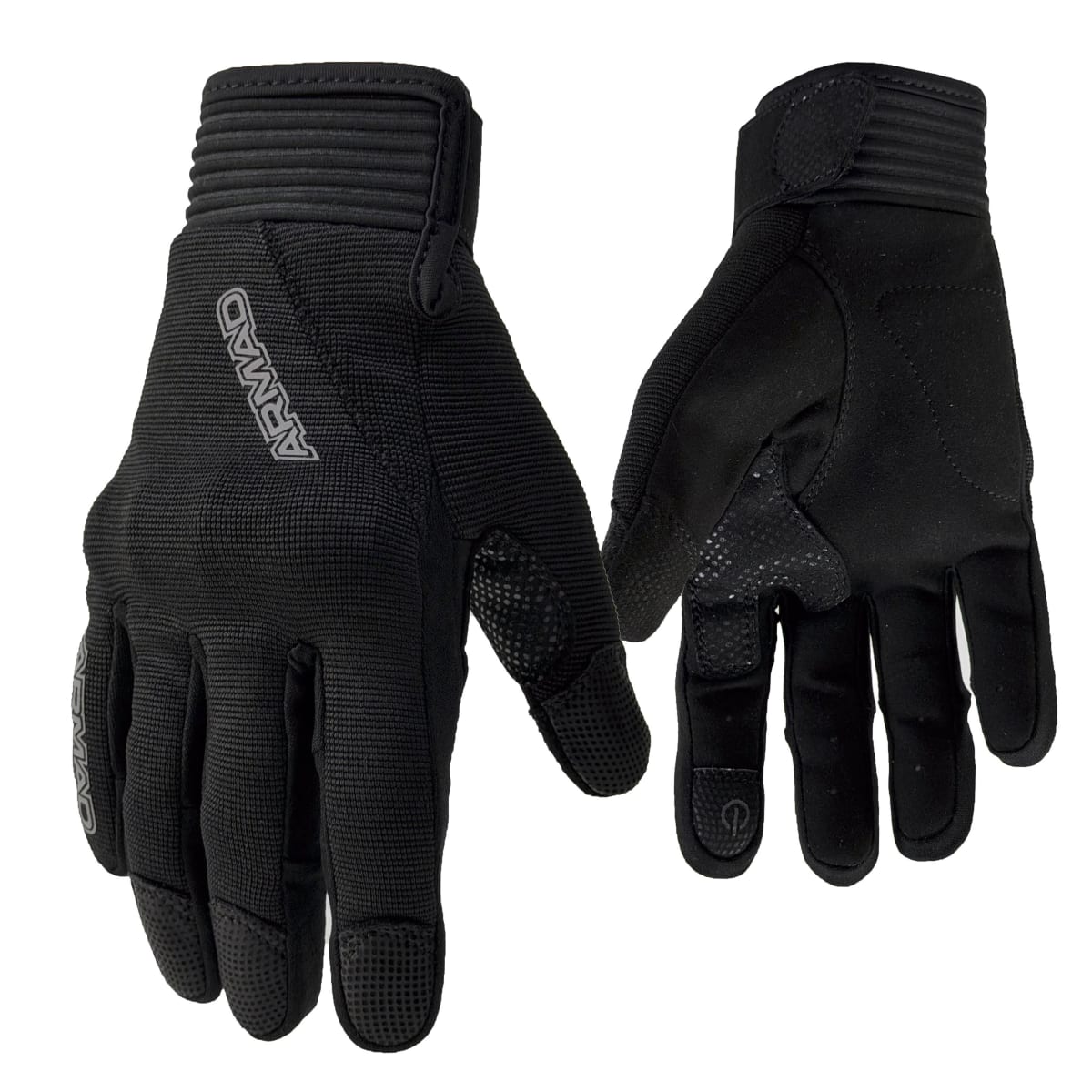 Guantes Para Moto Armad Gear stunt cuero Touch Protecciones1