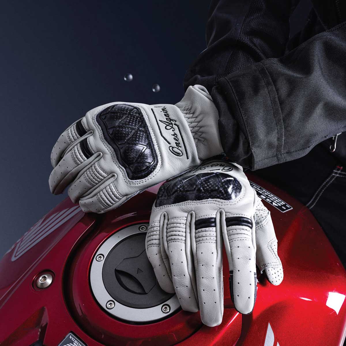 GUANTES PARA MOTO ONES AGAIN MG18 CON PROTECCIONES CLASICO2