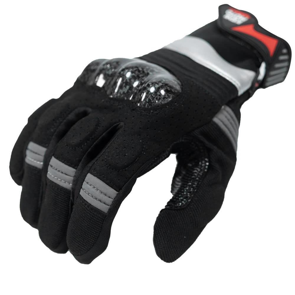 Guantes para moto kemimoto SC-034D con protecciones touch5