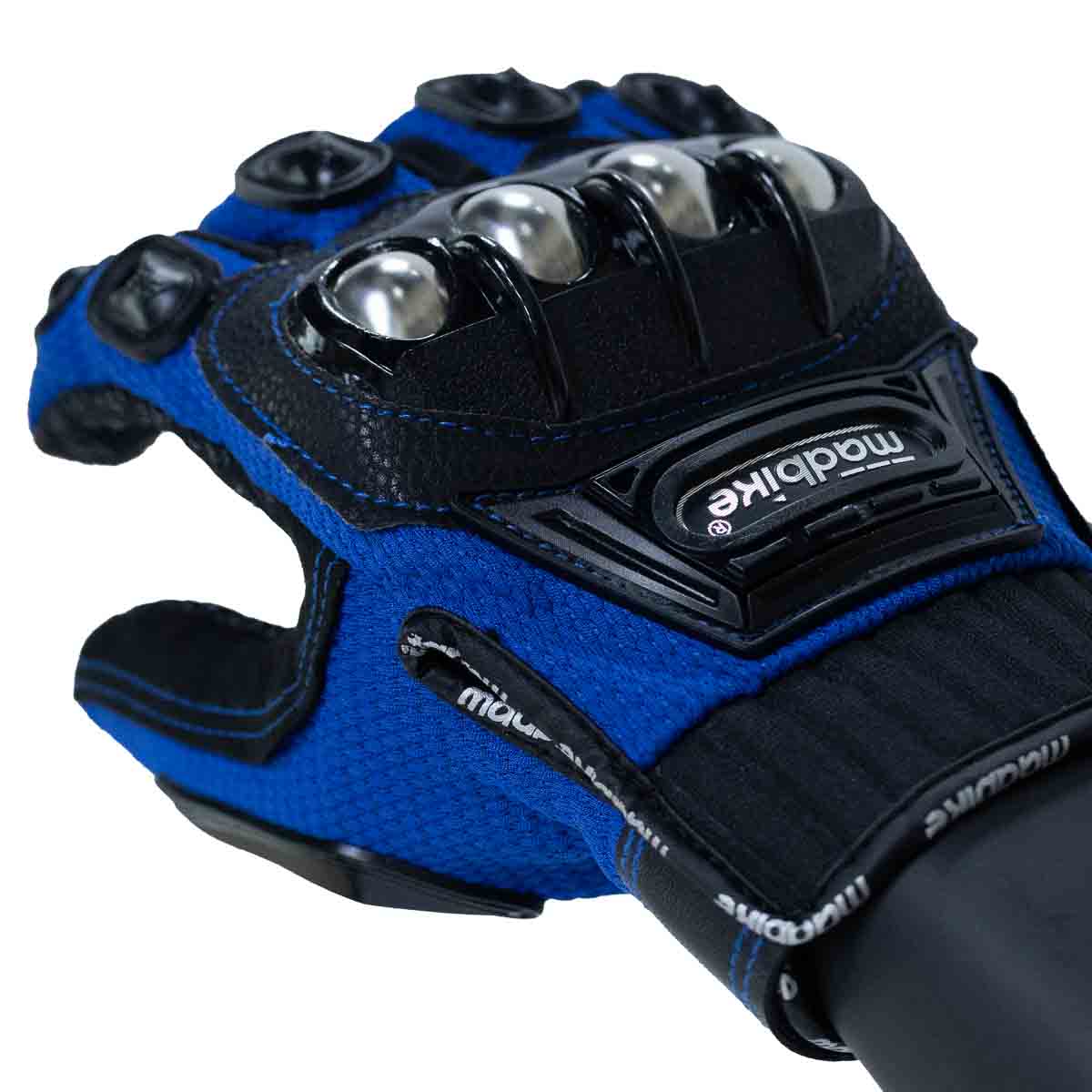 GUANTES MOTO MADBIKE MAD10B CON PROTECCIONES AZ2