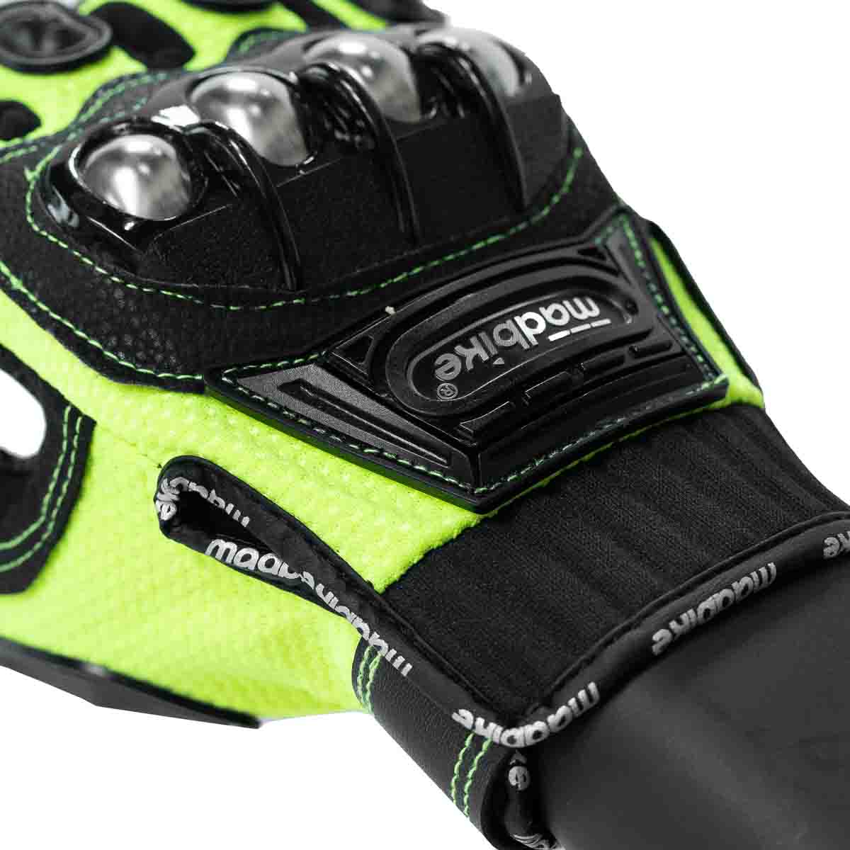GUANTES MOTO MADBIKE MAD10B CON PROTECCIONES VD3