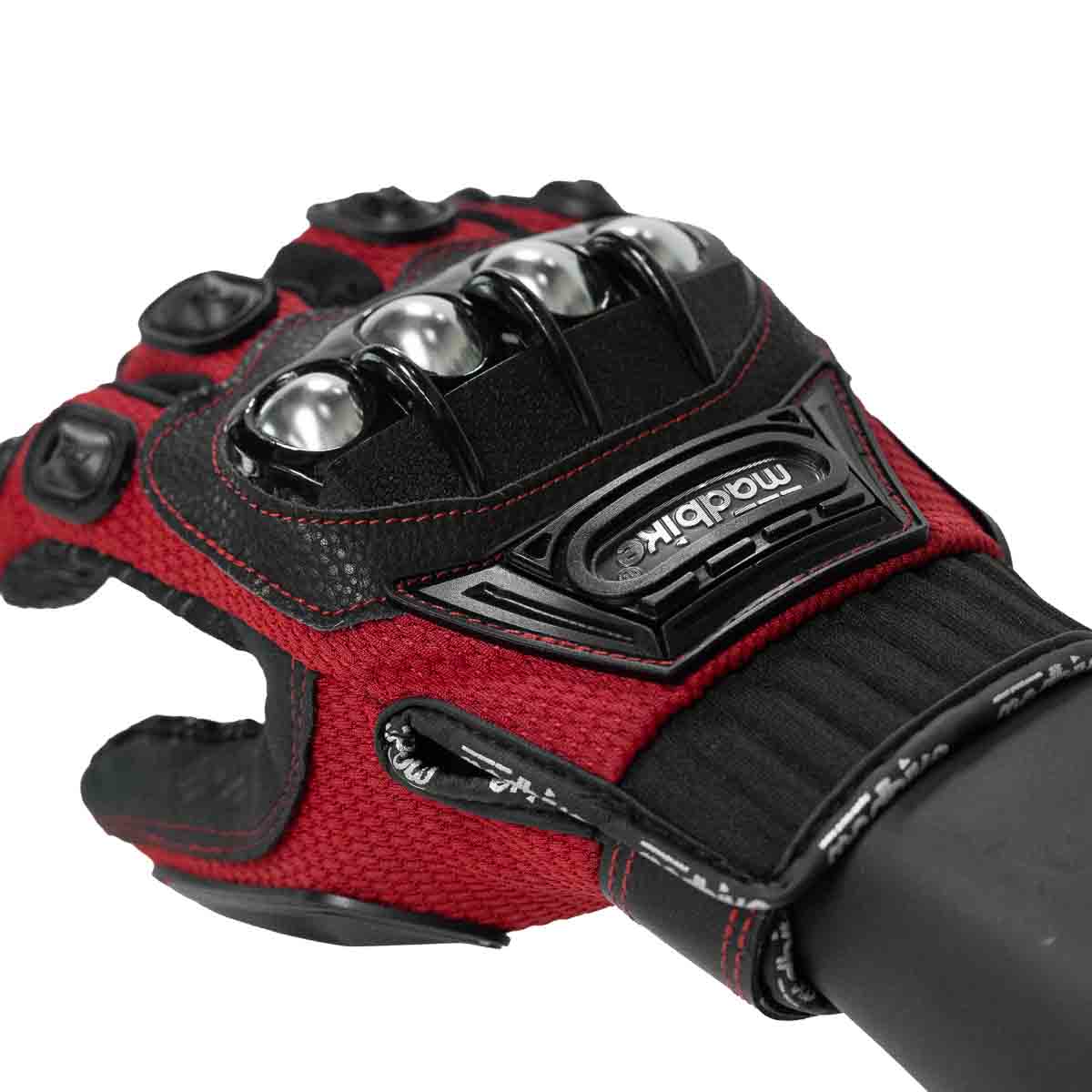GUANTES MOTO MADBIKE MAD10B CON PROTECCIONES TJ3
