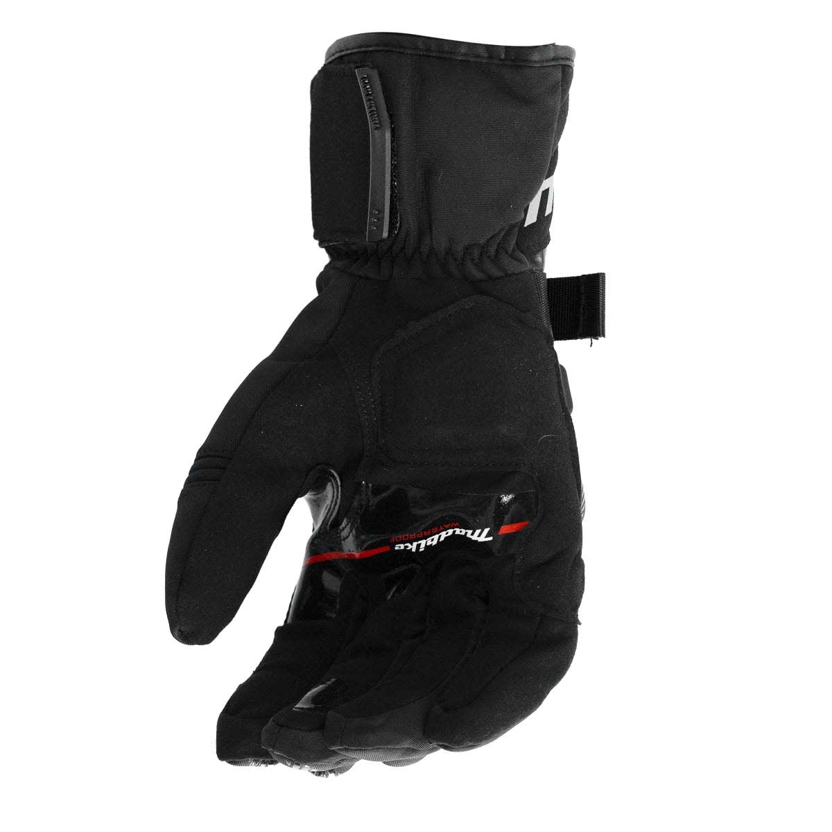 Guantes para moto largos madbike mad65 con protecciones touch invierno rj8