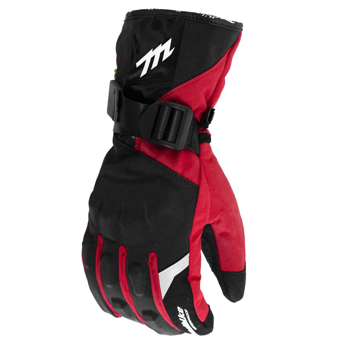 Guantes para moto largos madbike mad68 con protecciones touch invierno rj5