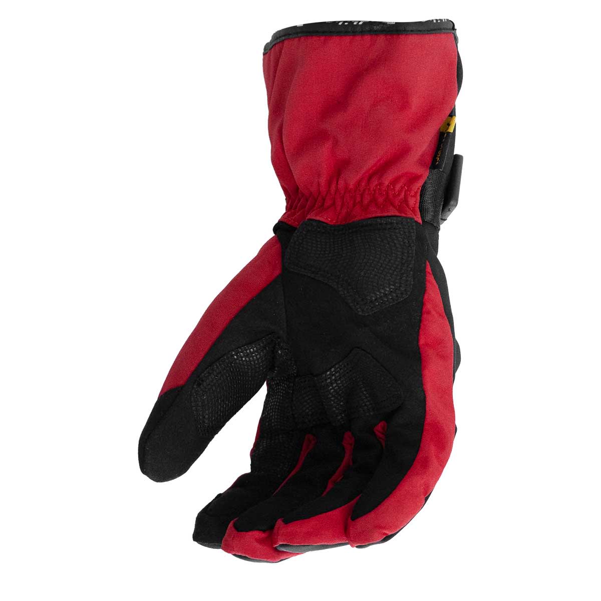Guantes para moto largos madbike mad68 con protecciones touch invierno rj6