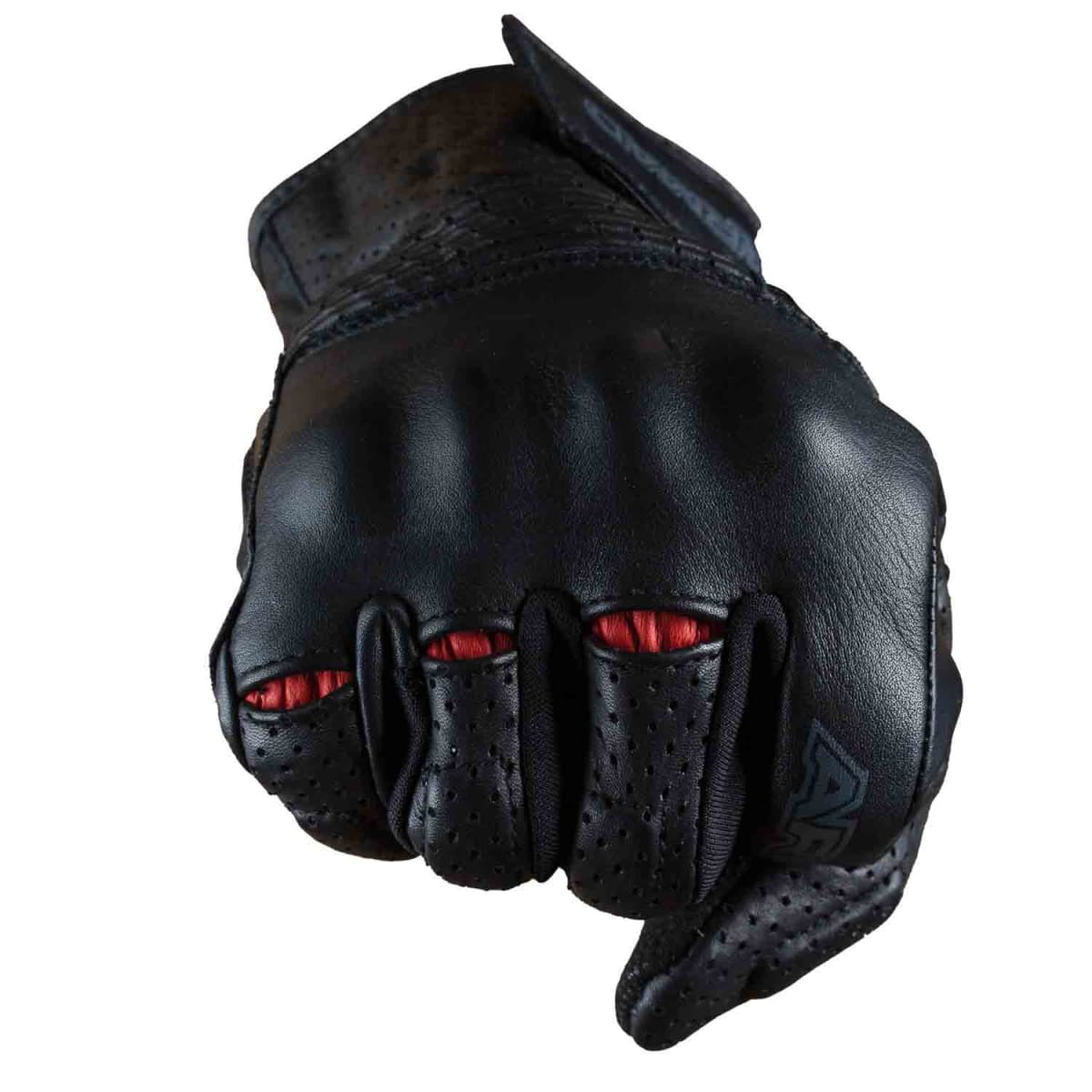Guantes para moto armad gear leon cuero panel touch manga media2