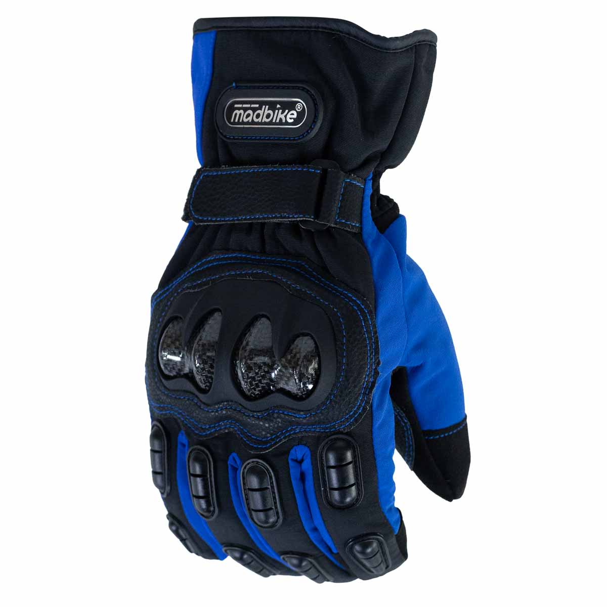 Guantes para moto largos madbike mad15c con protecciones invierno az5
