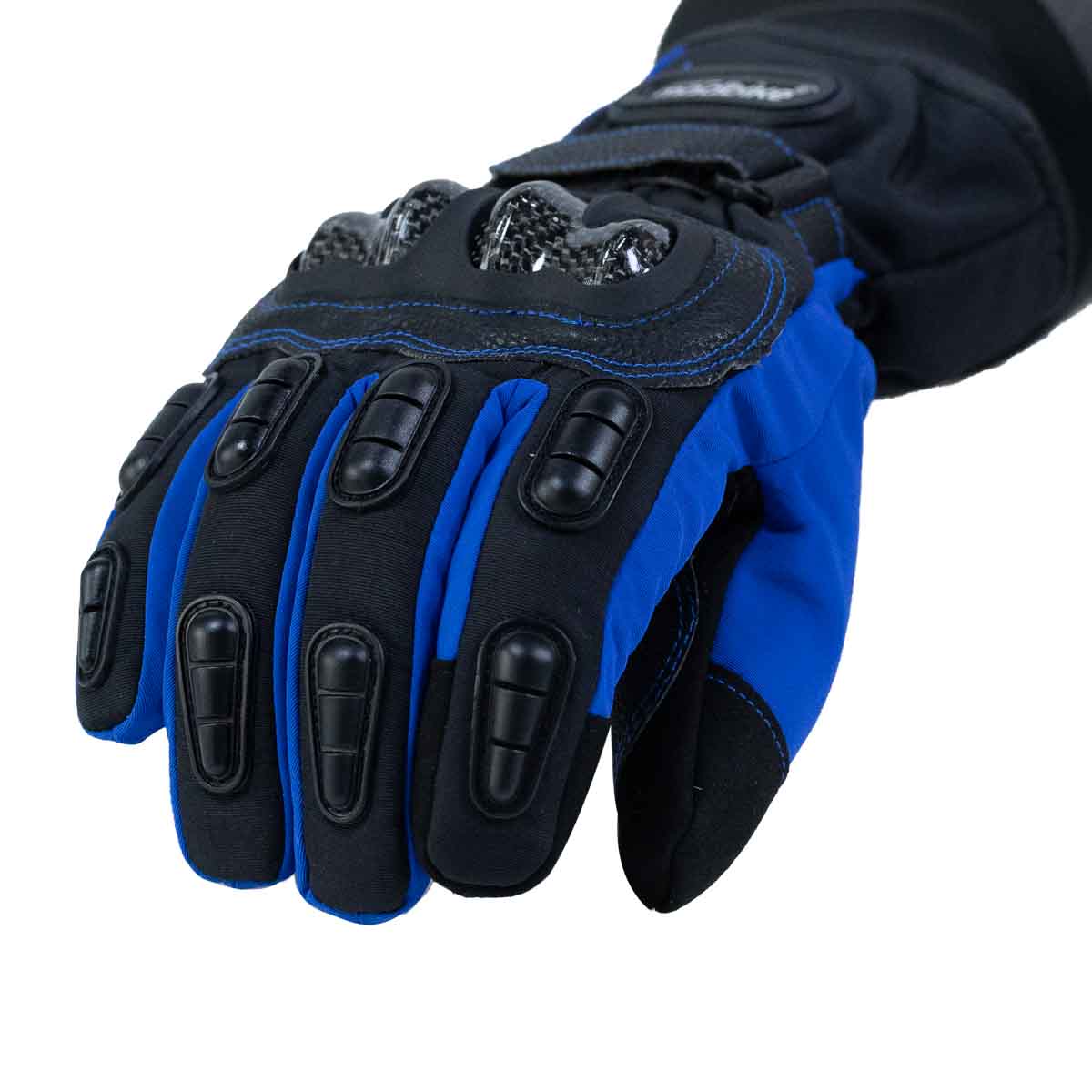 Guantes para moto largos madbike mad15c con protecciones invierno az2