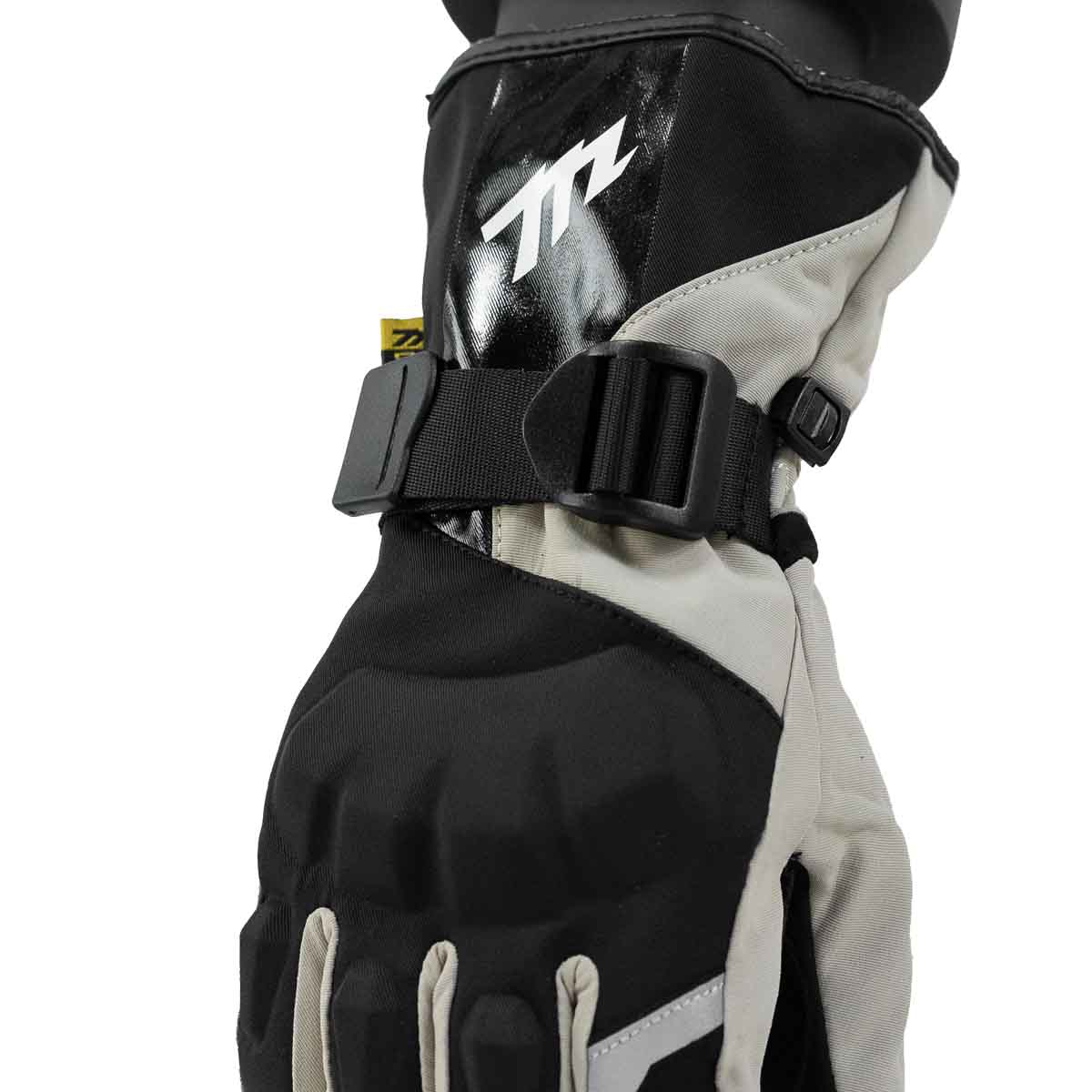 Guantes para moto largos madbike mad68 con protecciones touch invierno bg3