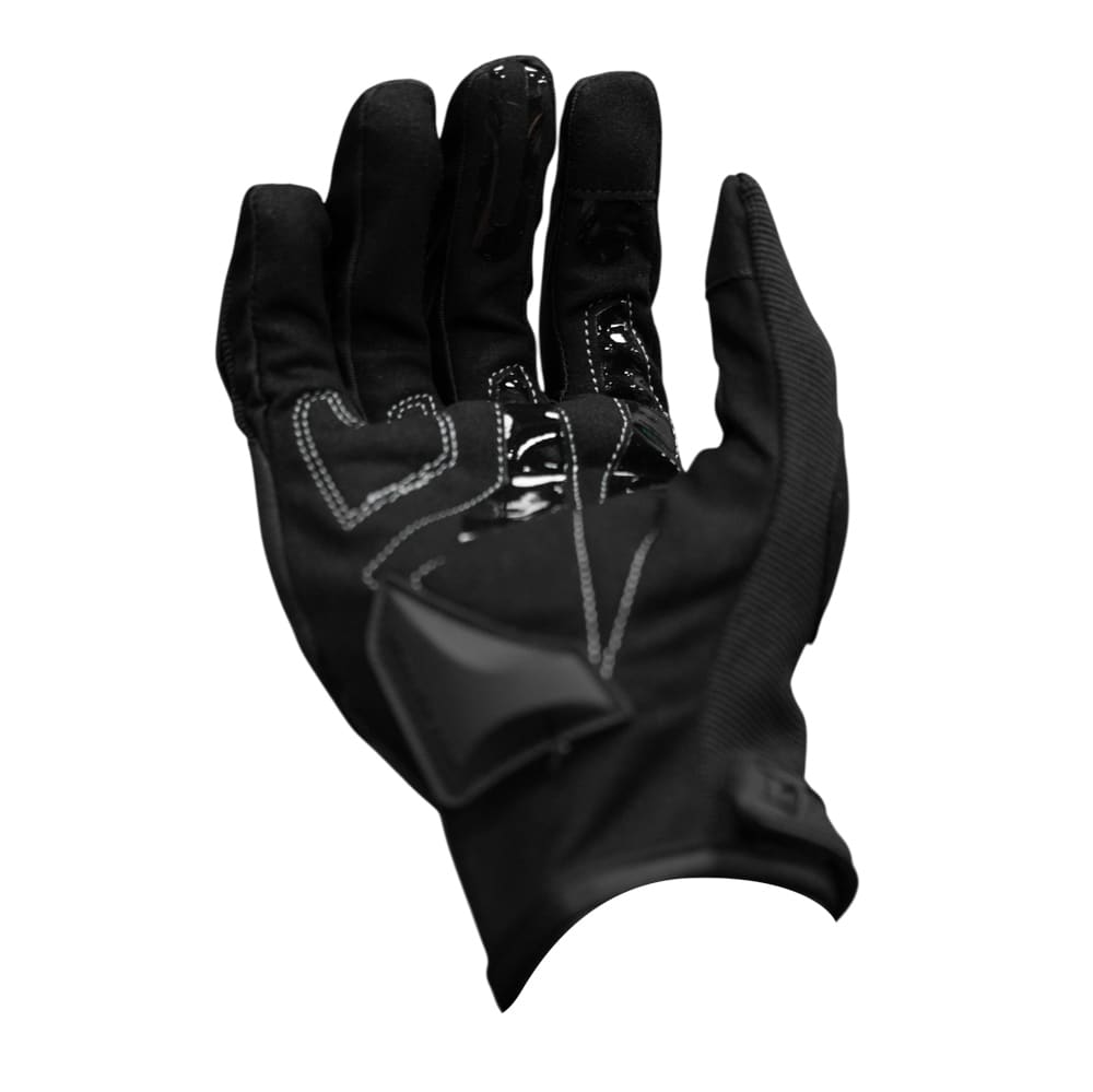 Guantes para moto ones again mg07 neg/rojo con protecciones touch7