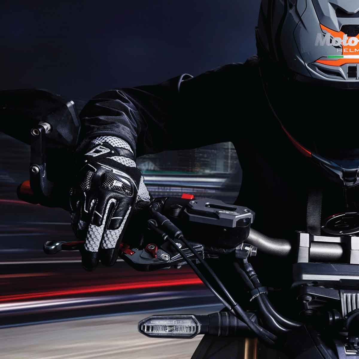 GUANTES PARA MOTO ONES AGAIN MG17 CON PROTECCIONES CARBONO TOUCH4