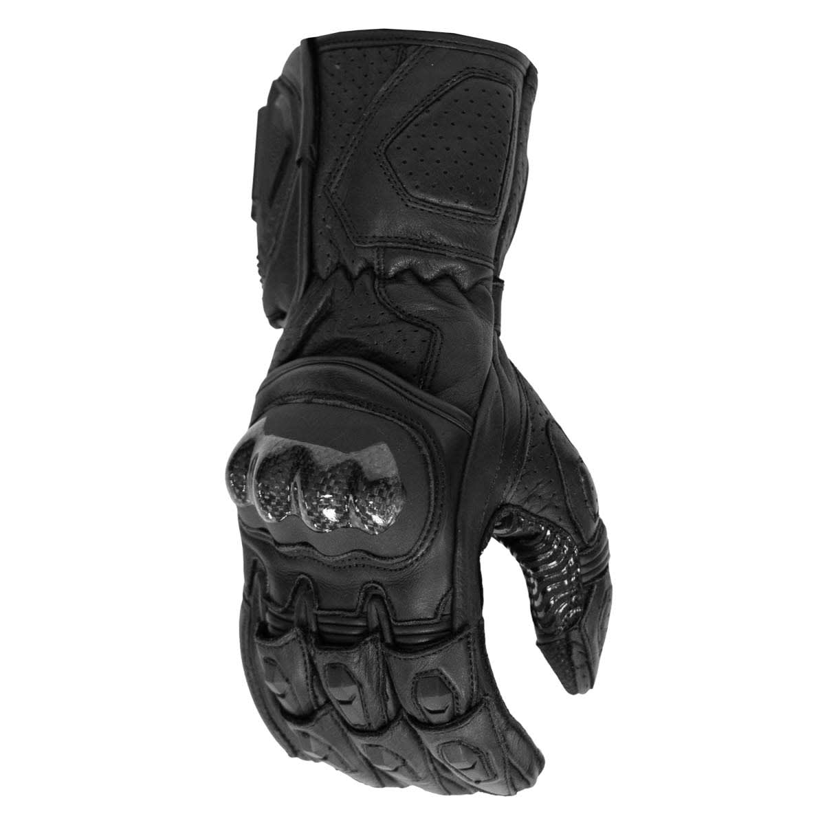 Guantes para moto armad gear range cuero largos2