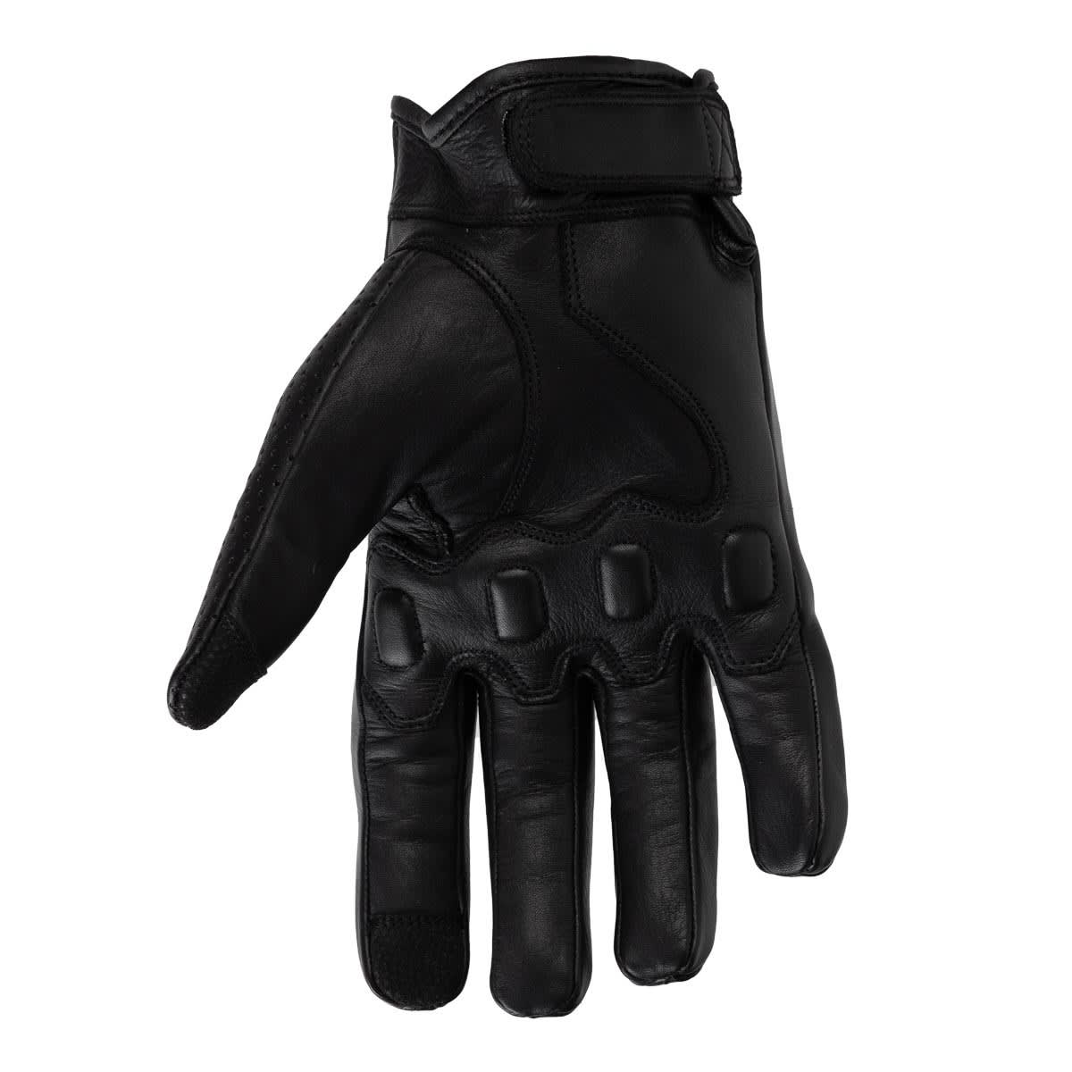 Guantes para moto armad gear sonik cuero perforado2