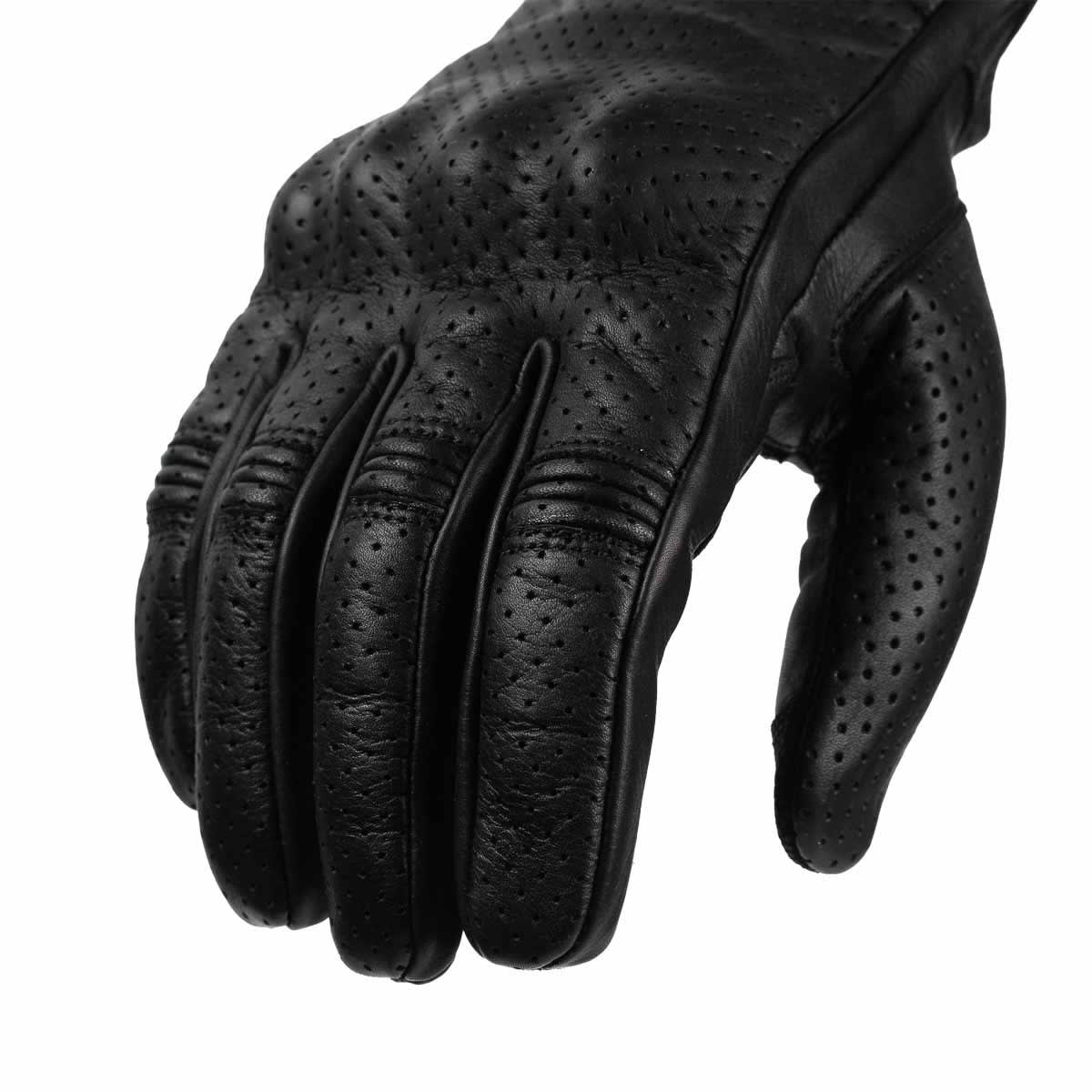 Guantes para moto armad gear sonik cuero perforado5
