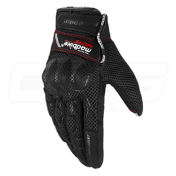 Guantes para moto madbike mad-09 con protecciones touch3
