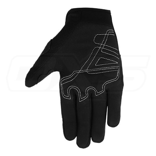 Guantes para moto madbike mad66 rojo con protecciones touch1