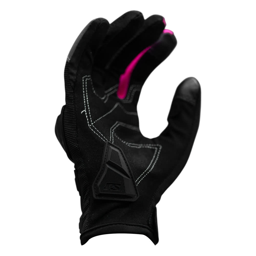 Guantes para moto RS Spurtt RS14 mujer ng/rosa4