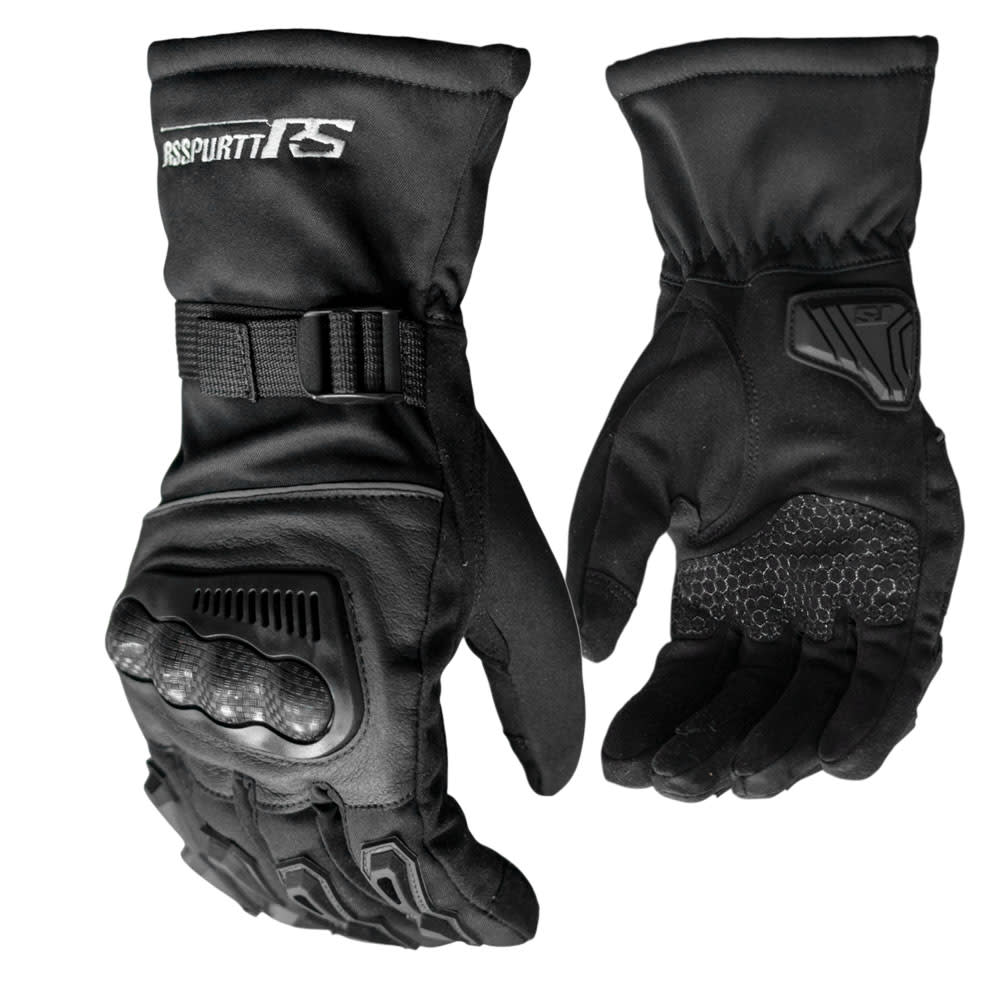 Guantes para moto rs spurt rs12 invierno largos protecciones1