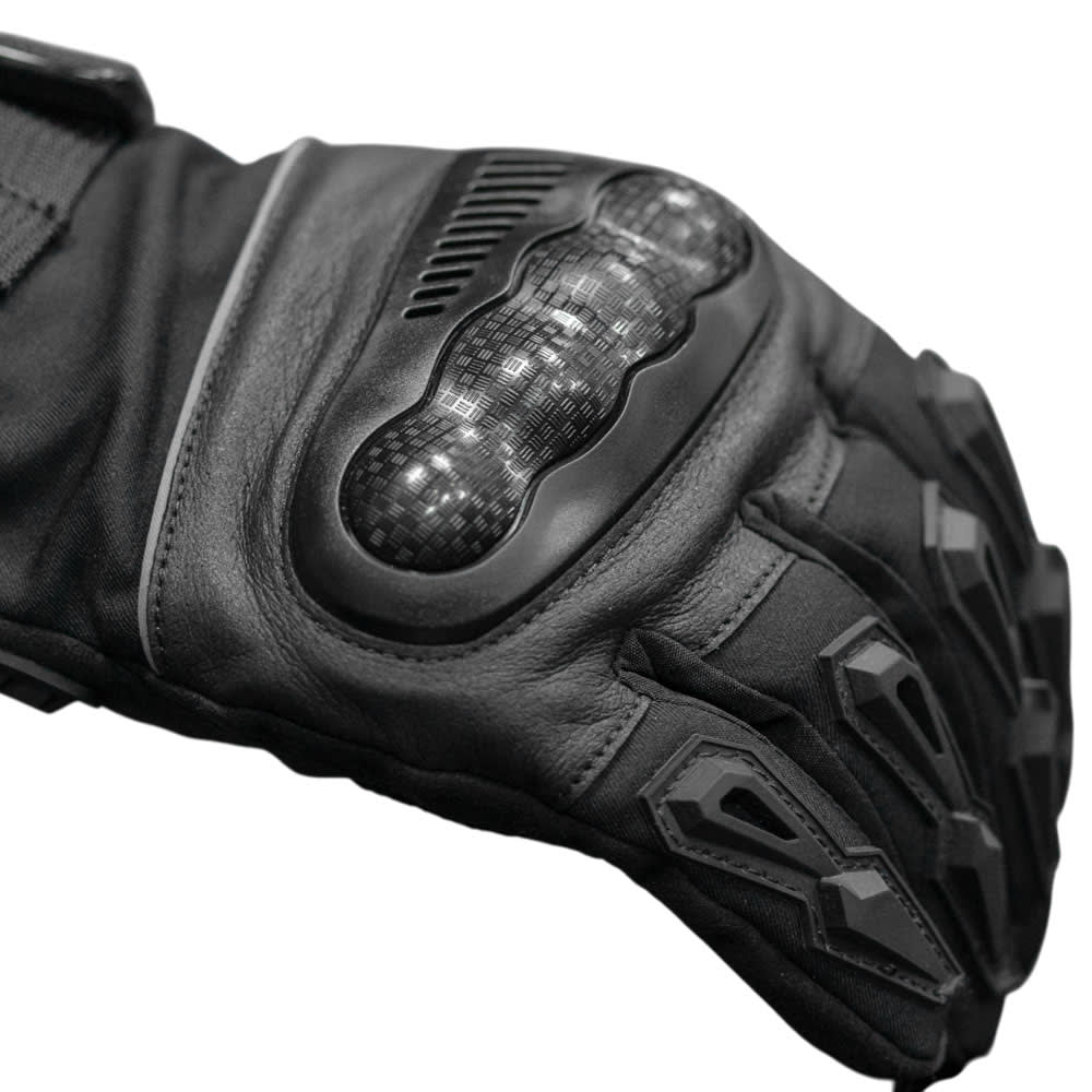 Guantes para moto rs spurt rs12 invierno largos protecciones2