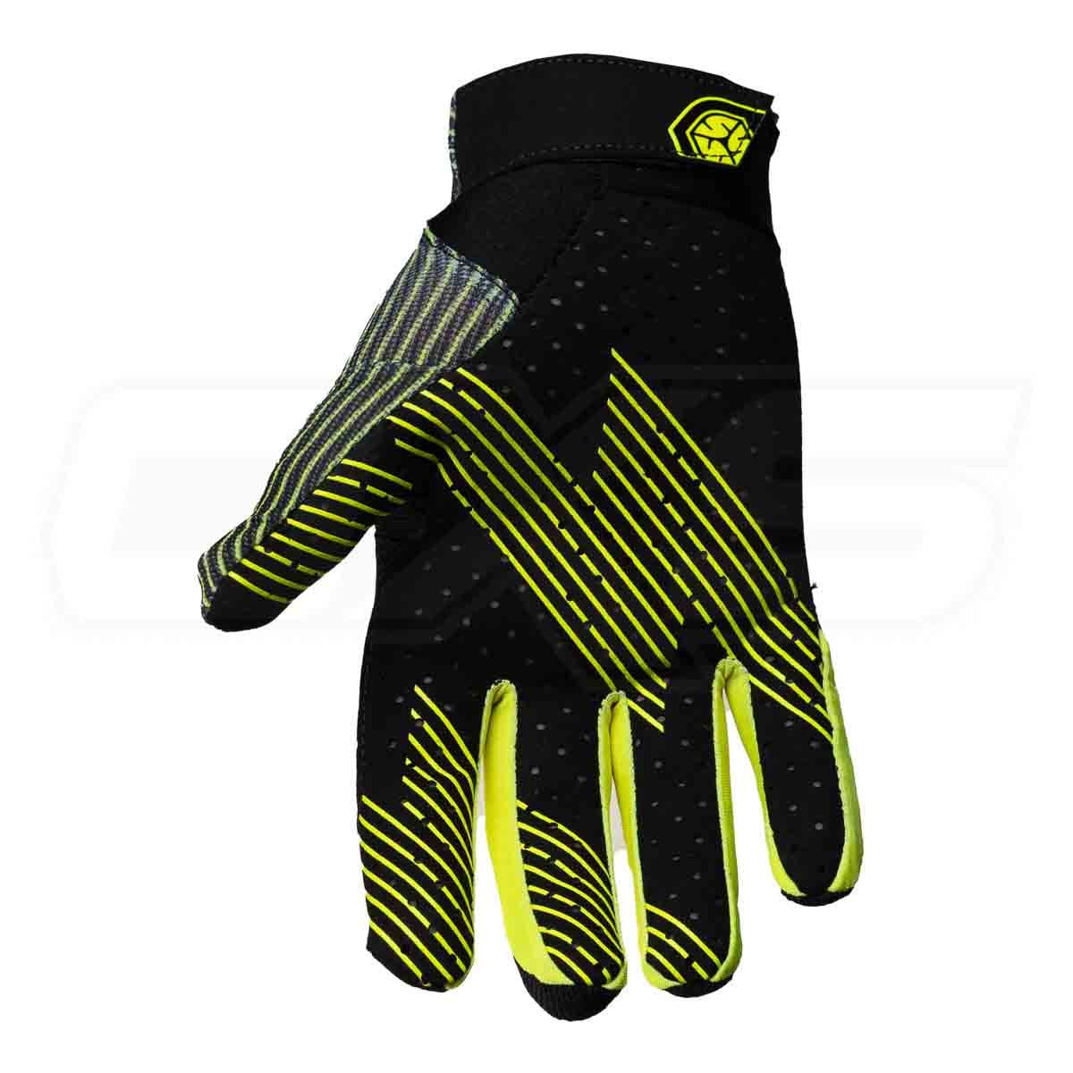 Guantes para moto scoyco mx58 motocross enduro amarillo1