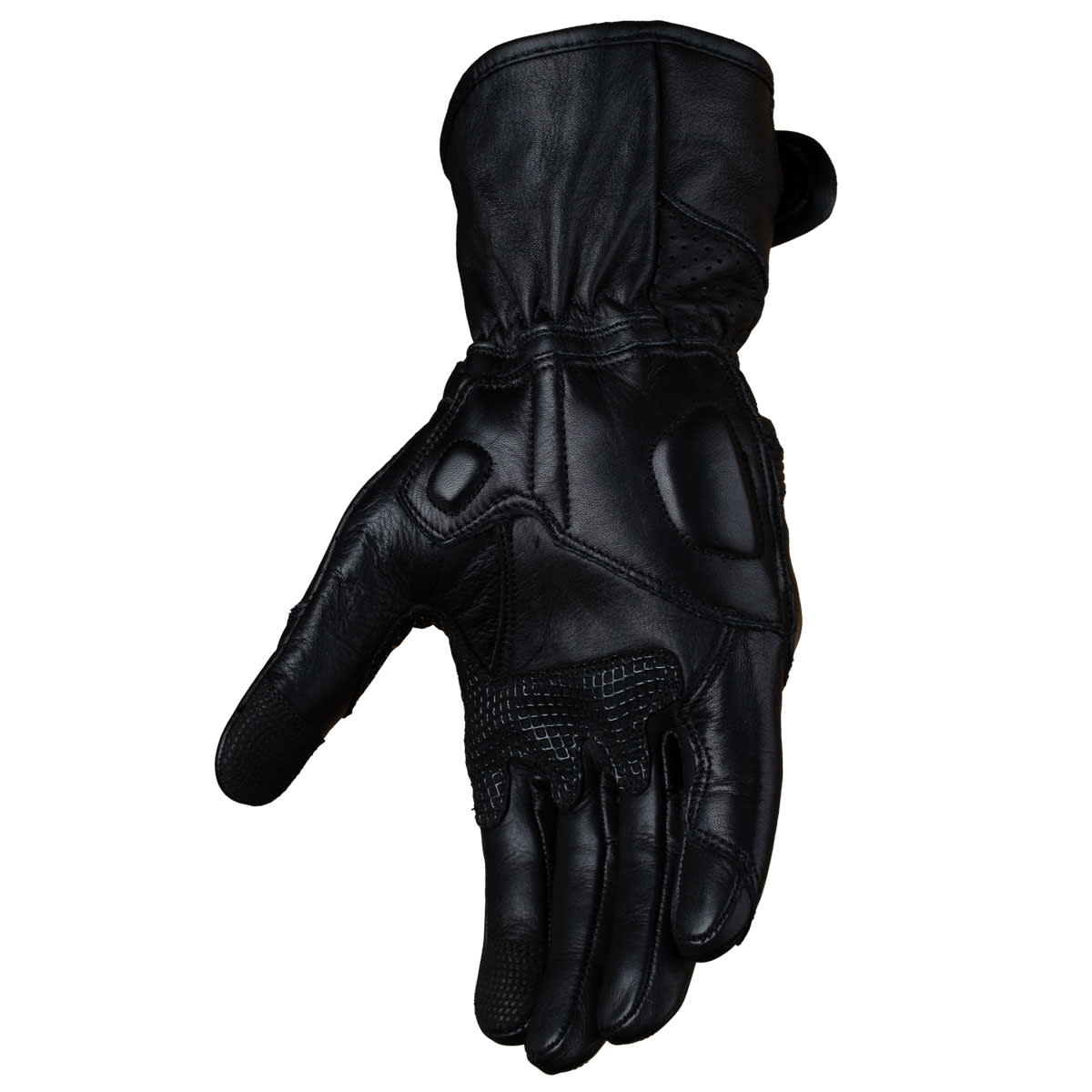 Guantes para moto armad gear aero1 cuero largos touch2