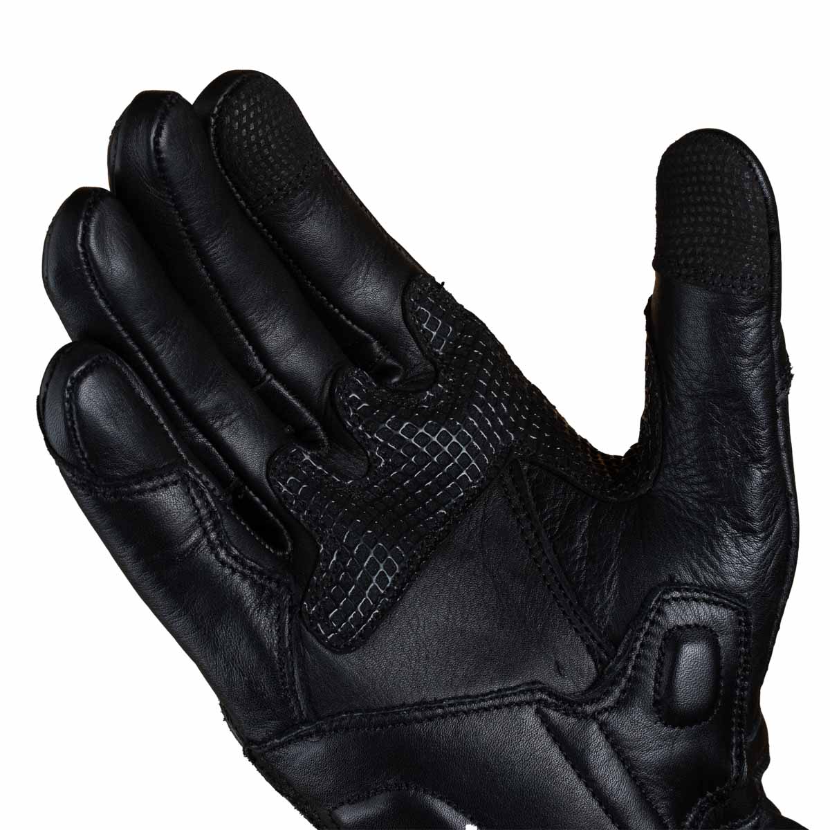Guantes para moto armad gear aero1 cuero largos touch4