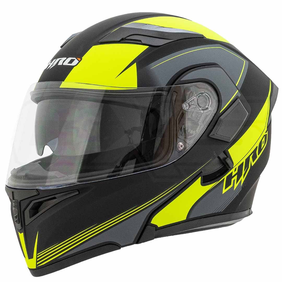 Casco Moto Hro 3400 rida n.m am.n Abatible Con Sun Visor Dot2