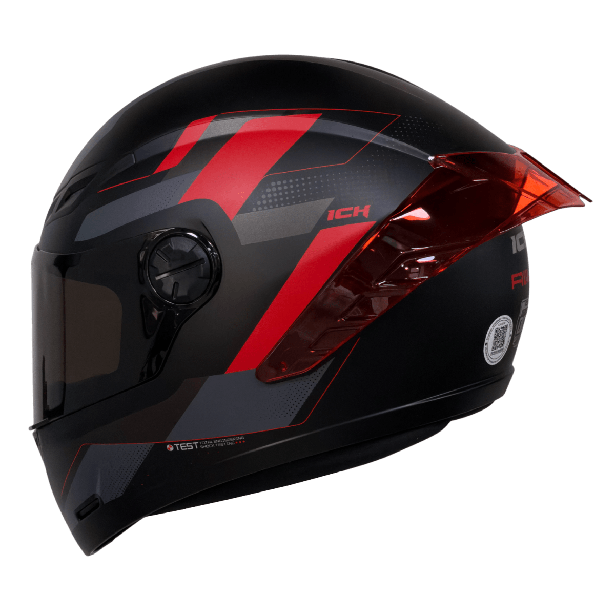 Casco moto ich 501sp ruubir rj integral certificación DOT 3cv3