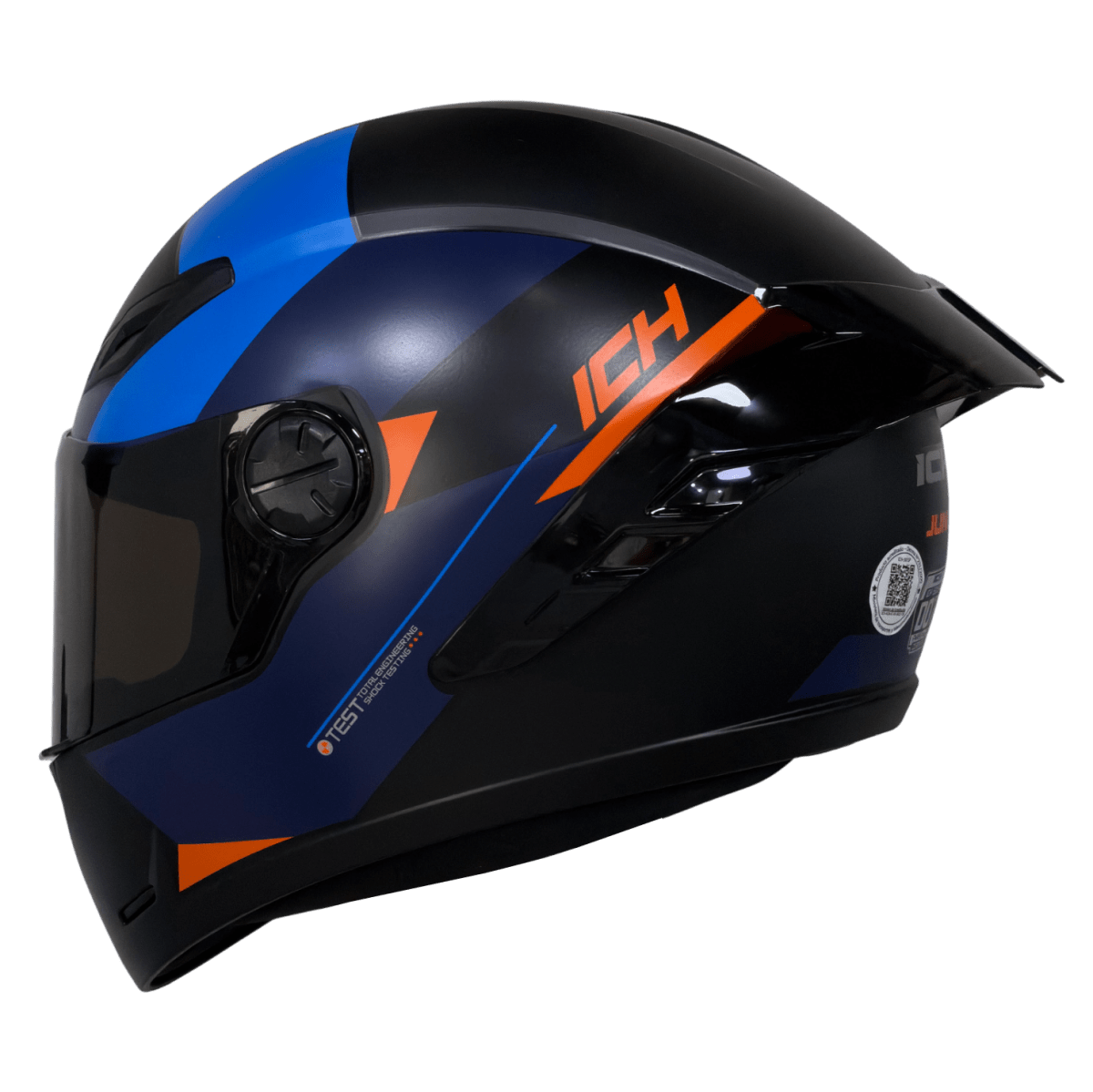 Casco moto ich 501sp june nj integral certificación DOT 3cv3