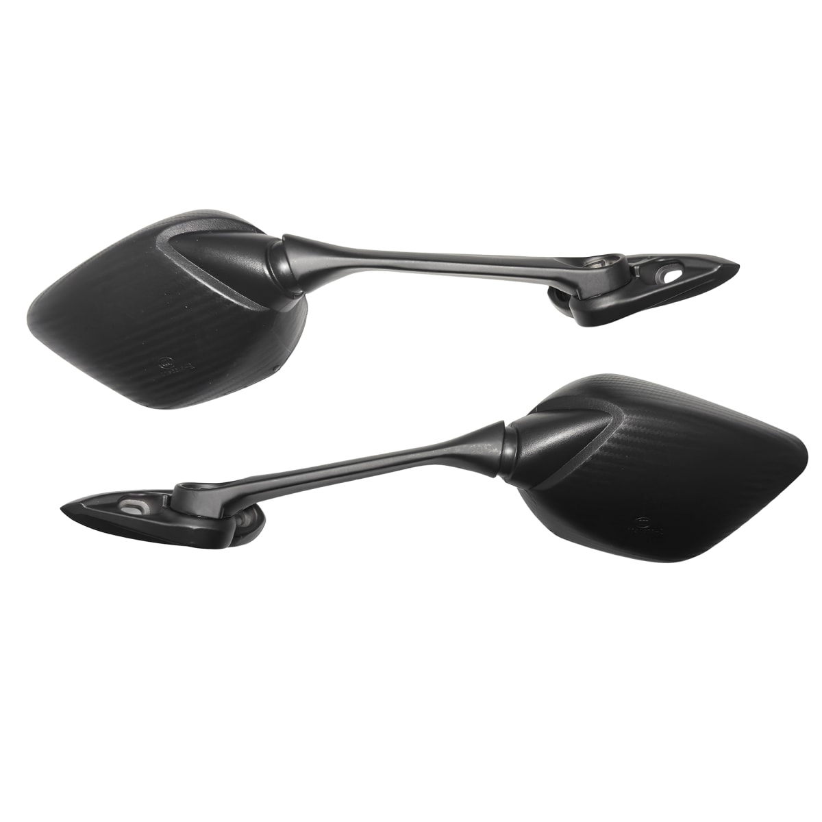 Espejos para moto deportiva repuesto carenado tipo carbono3