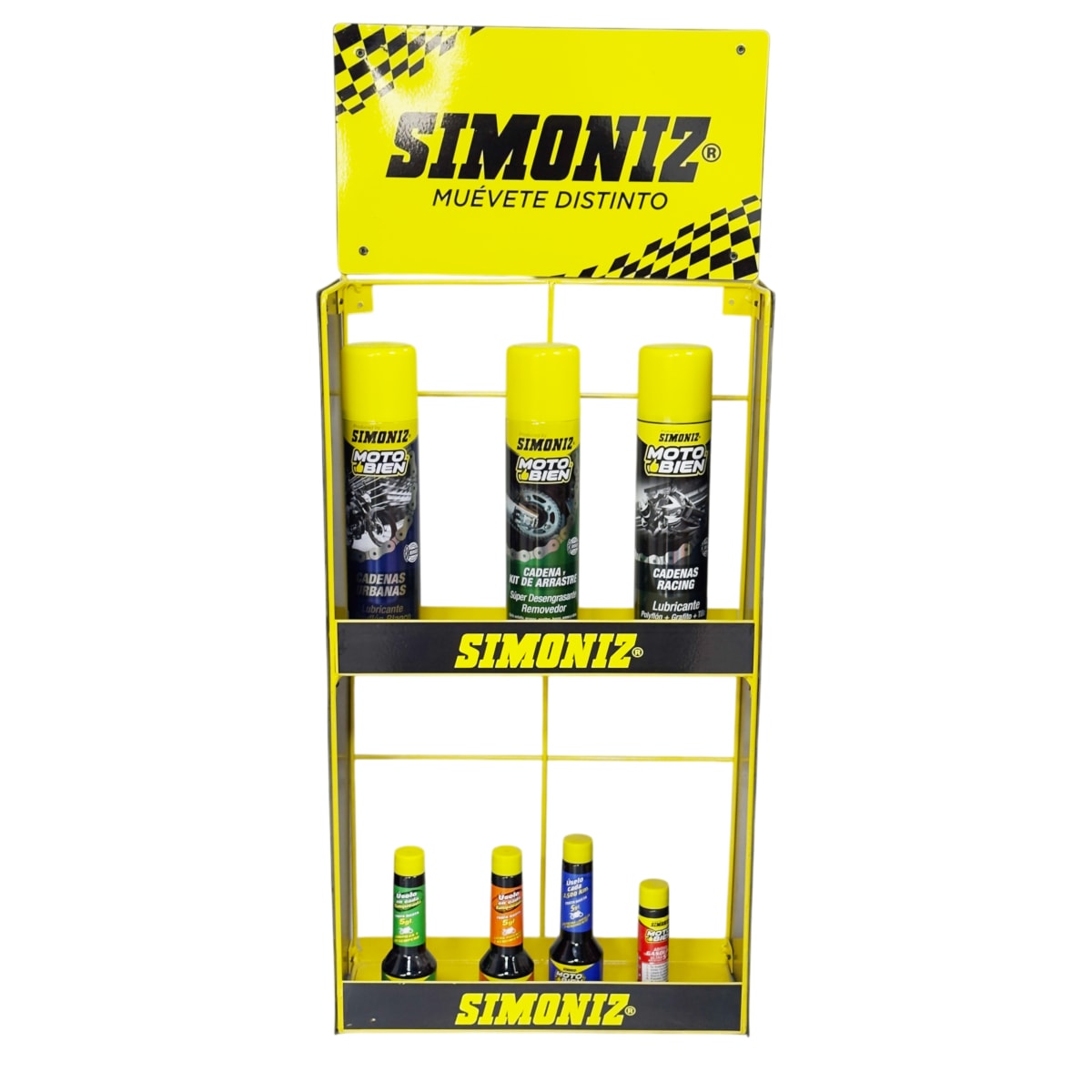 Stand para muro colgante simoniz motobien 2 niveles2