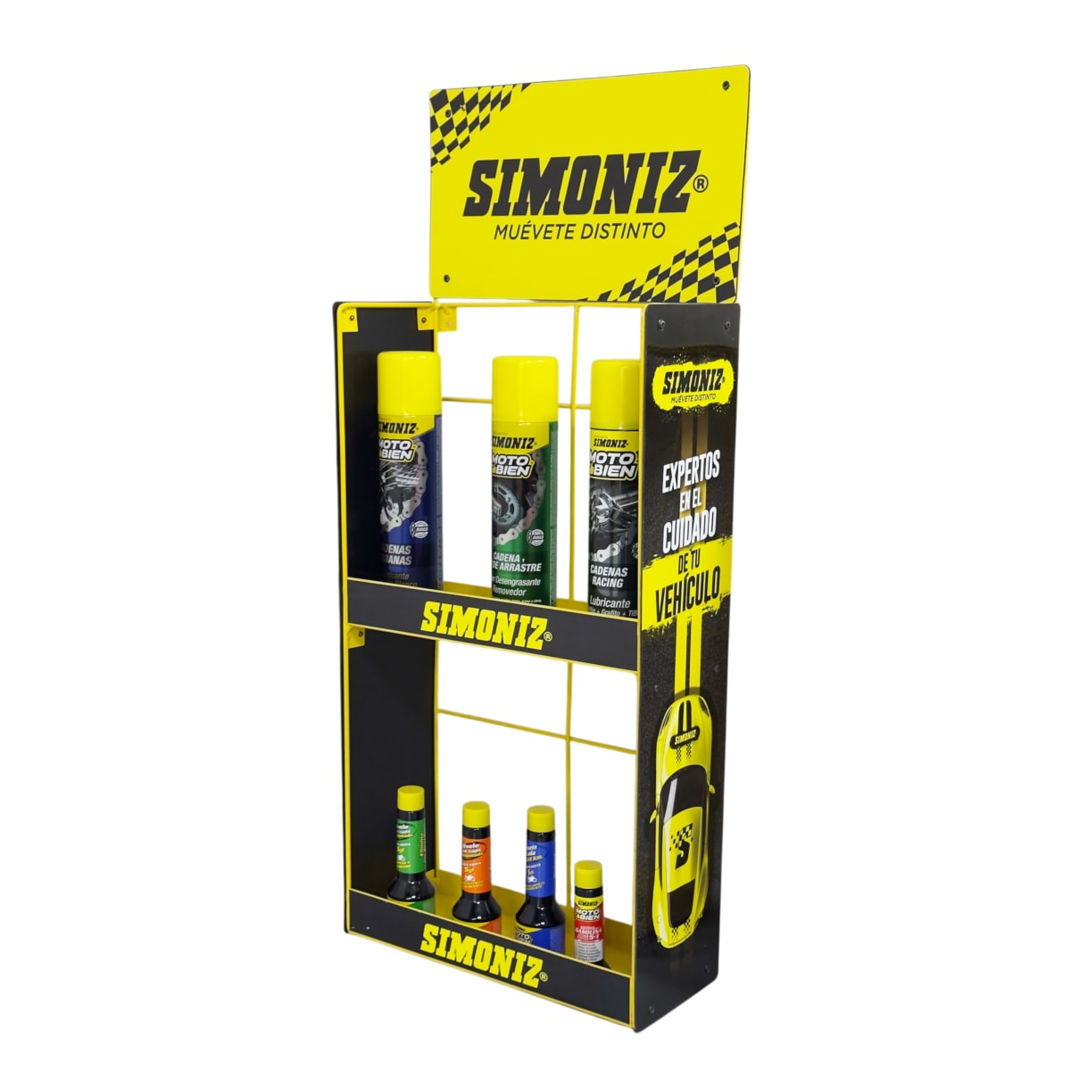 Stand para muro colgante simoniz motobien 2 niveles1