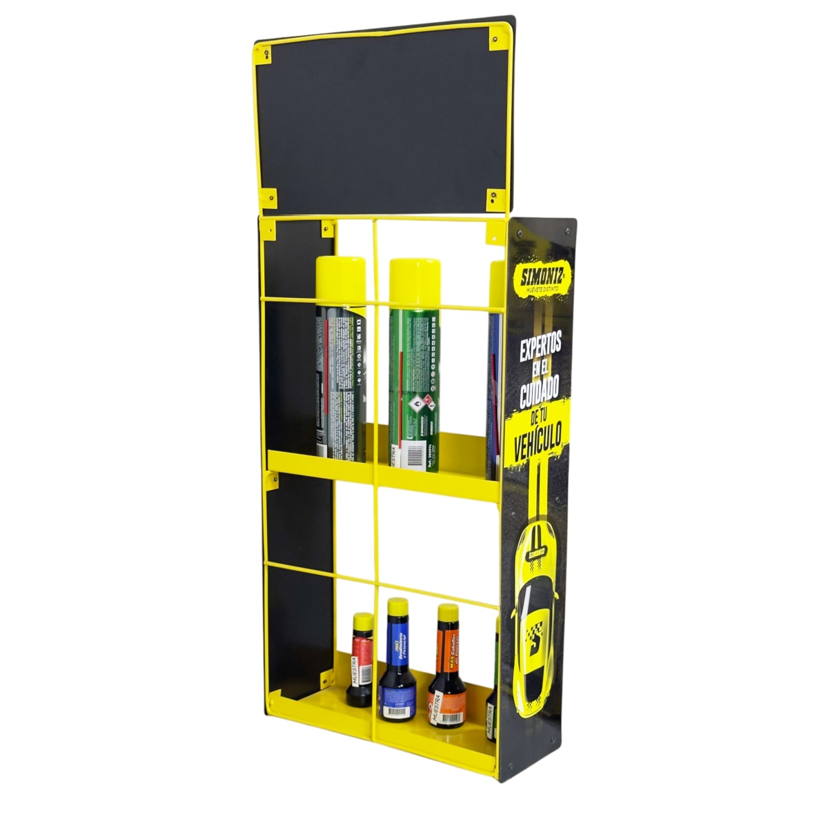 Stand para muro colgante simoniz motobien 2 niveles3