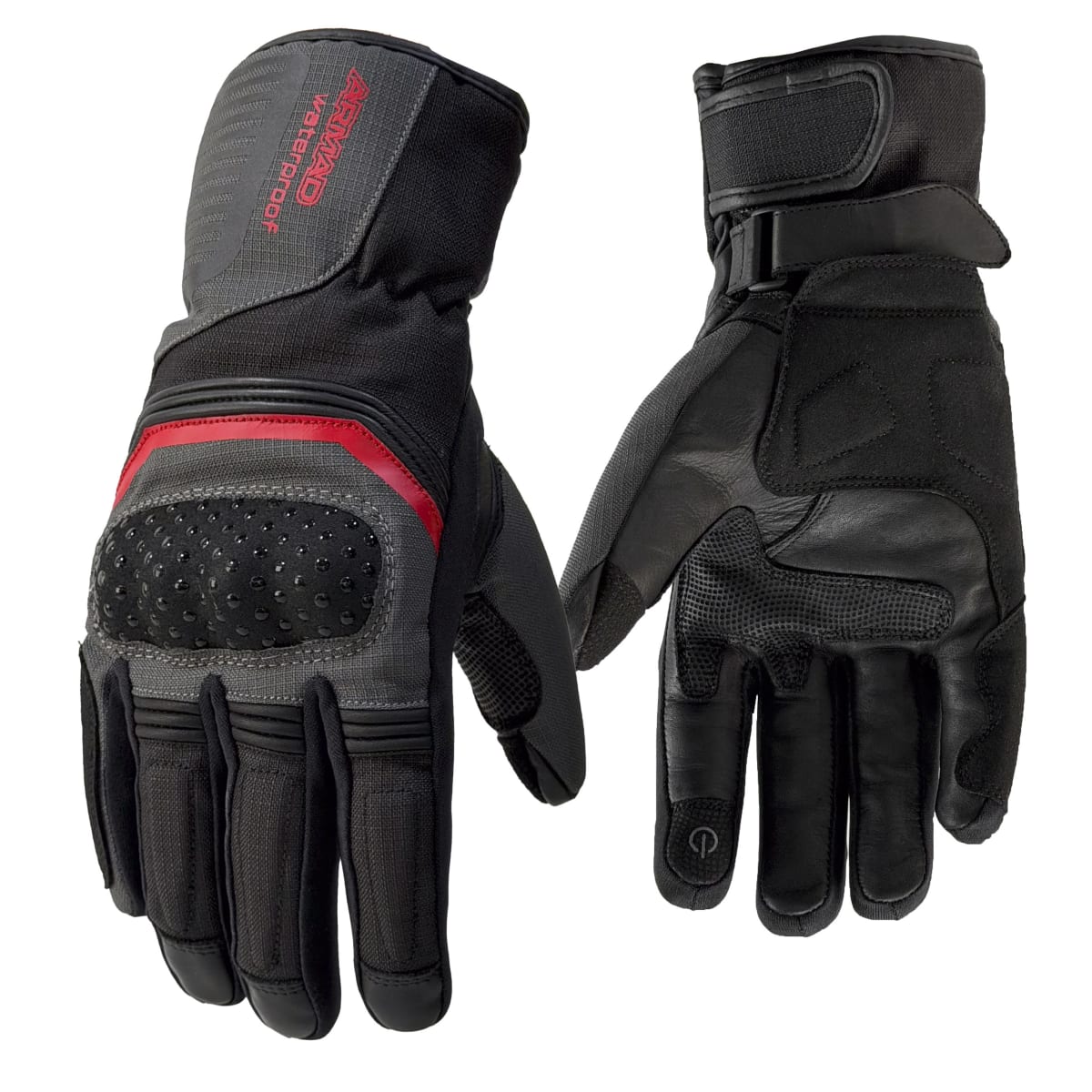 Guantes para moto armad gear harbor invierno touch1