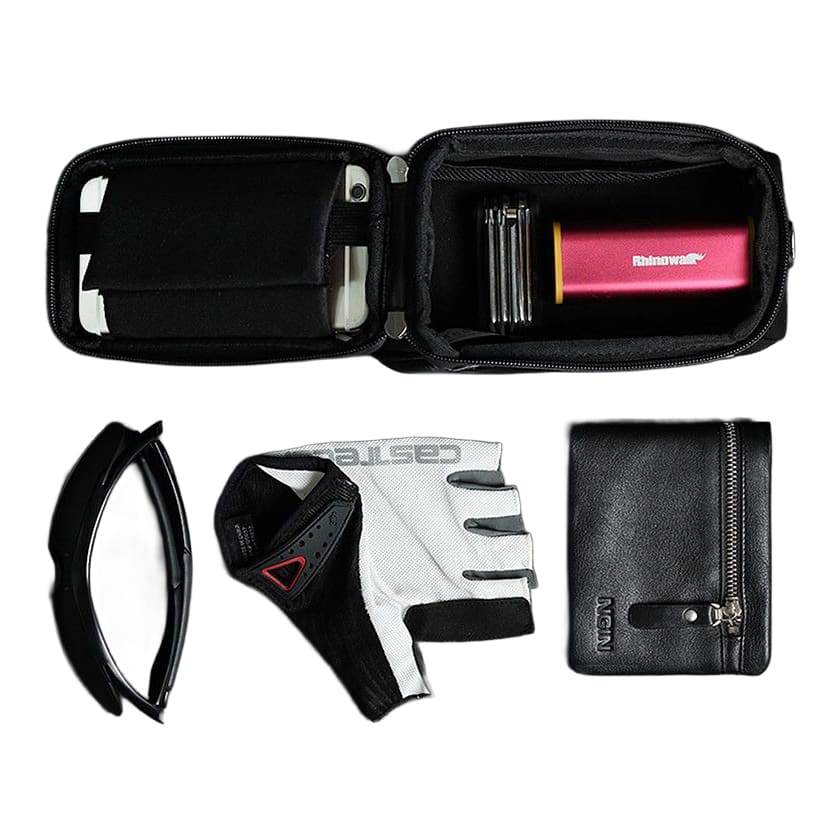 Bolso soporte celular rhinowalk rk18335 para moto5