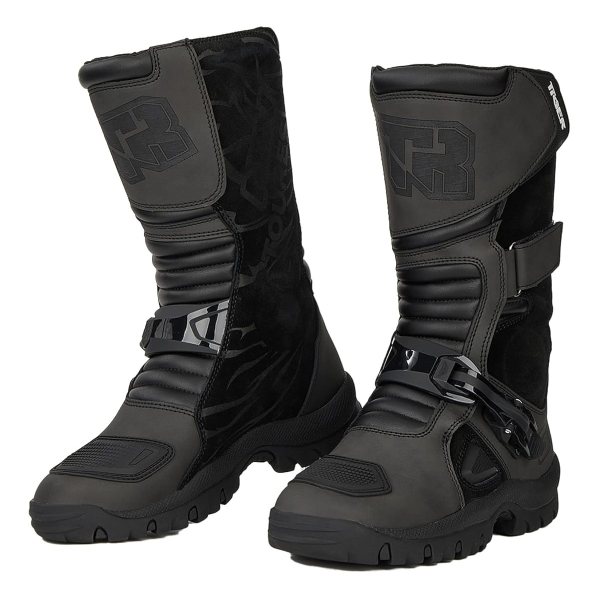 Botas Para Moto tiger racing adv g2 dual offroad1