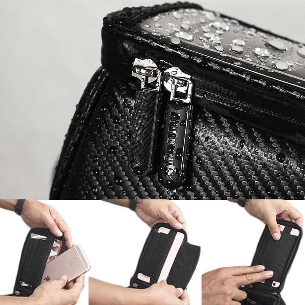 Bolso soporte celular rhinowalk rk18335 para moto7