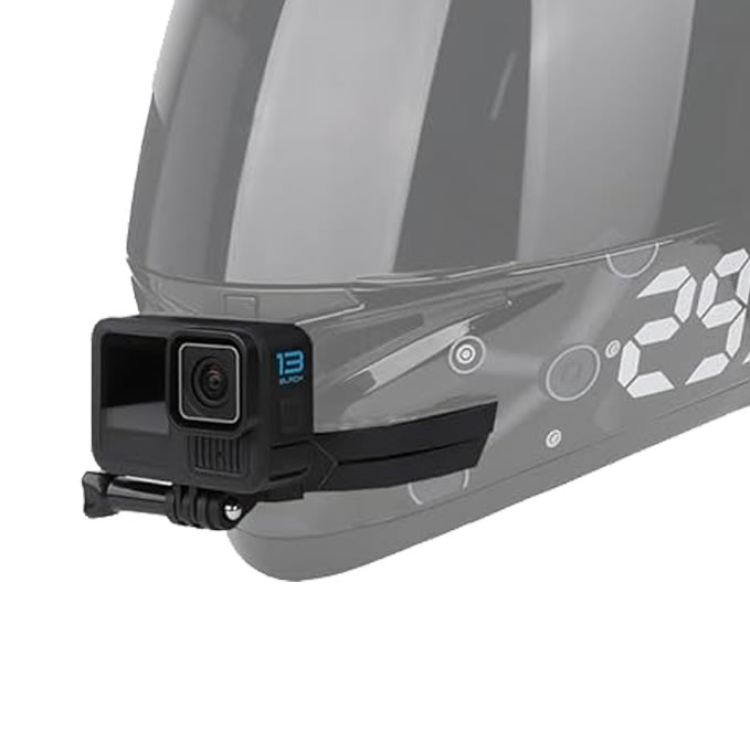 Set de accesorios para camaras de acción adhesivo barbilla casco moto XSF-150A1