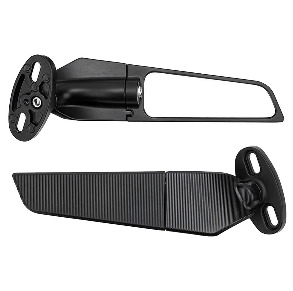 Espejos para moto deportivos tipo aleron moto gp para carenado4