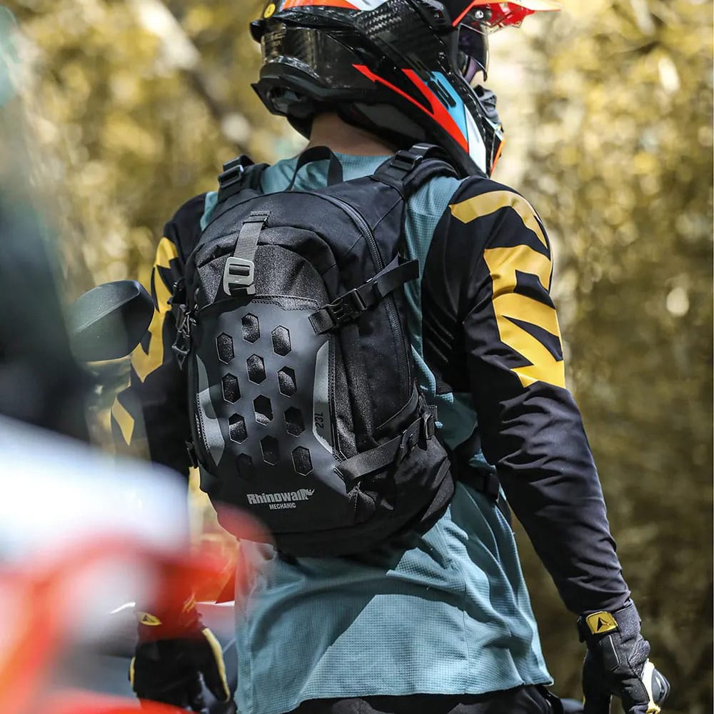 Mochila para moto rhinowalk mjx2005 mechanic 23L2
