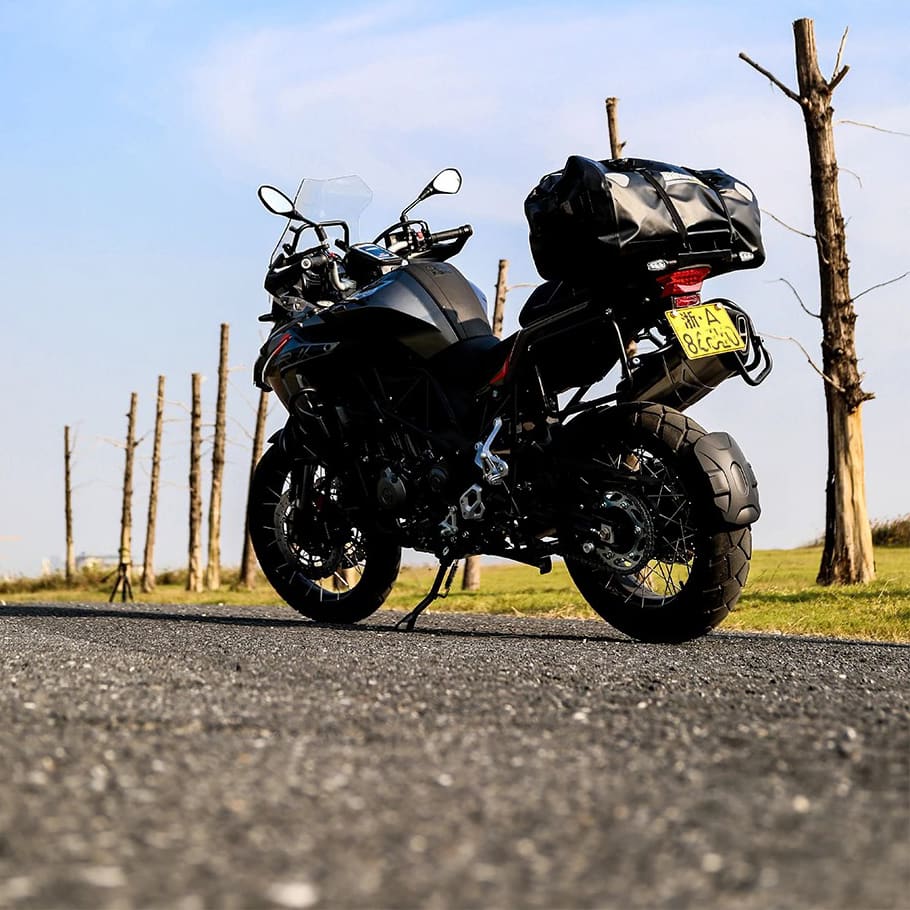 Bolso para moto rhinowalk mt20650 65l drybag waterproof2